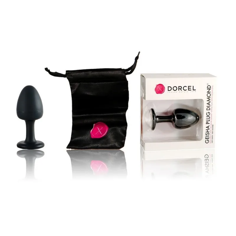 Анальна пробка Dorcel з кулькою всередині, створює вібрації