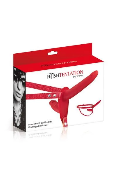 Подвійний страпон Fetish Double Dildo