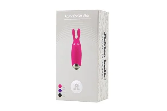 Віброкуля Adrien Rabbit Pink зі стимулювальними вушками