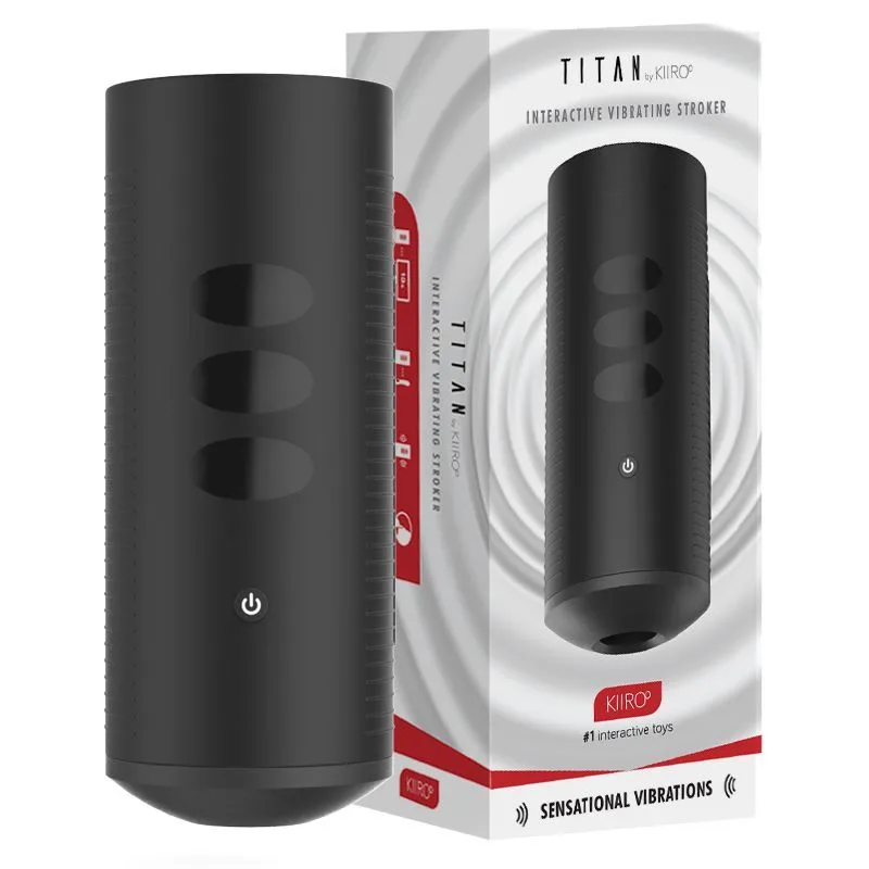 Інтерактивний мастурбатор Kiiroo Titan, 9 вібромоторів