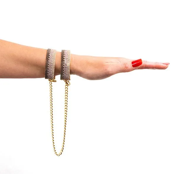 Розкішні наручники-браслети з кристалами Diamond Cuffs, подарункова упаковка