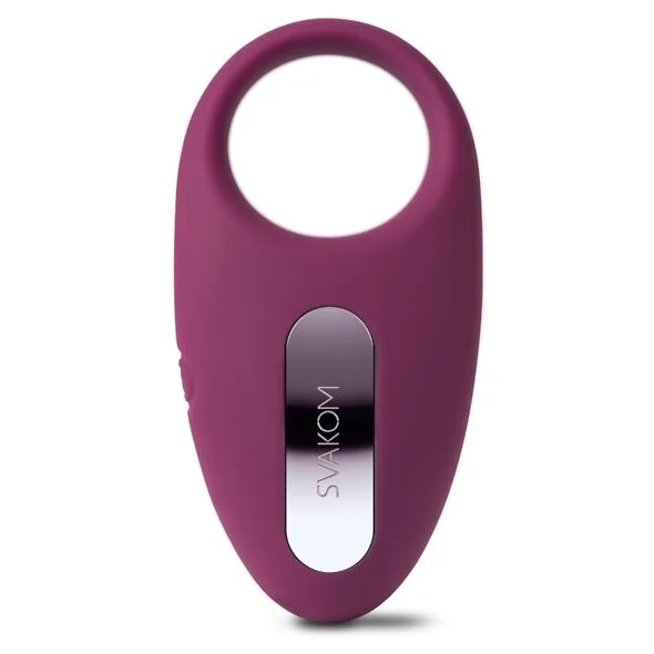 Ерекційне кільце з вібрацією та пультом ДК Svakom Winni Violet