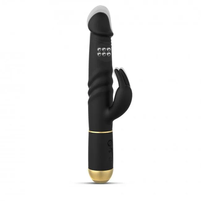 Вібратор Dorcel Furious Rabbit 2.0 із зворотно-поступальними рухами головки