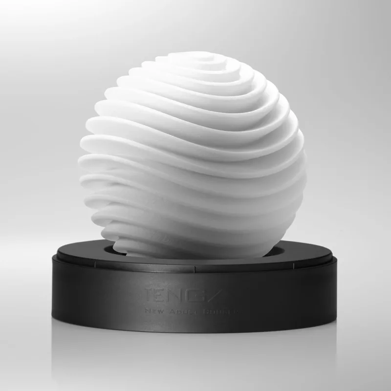 Мастурбатор TENGA GEO Aqua, новий матеріал, ніжні хвилі