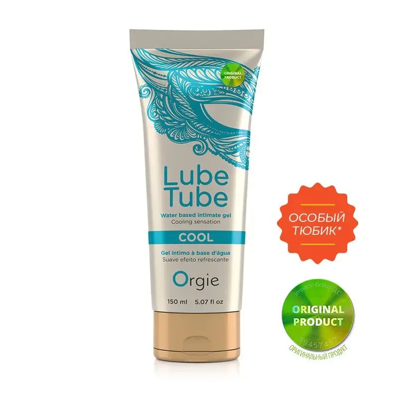 Охолоджувальна змазка для сексу "LUBE TUBE COOL" Orgie
