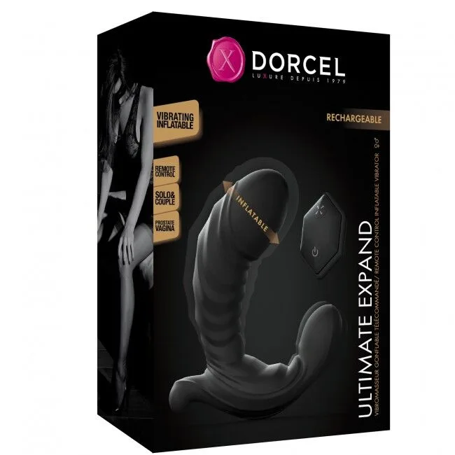 Універсальний вібратор з надувним стовбуром Dorcel ULTIMATE