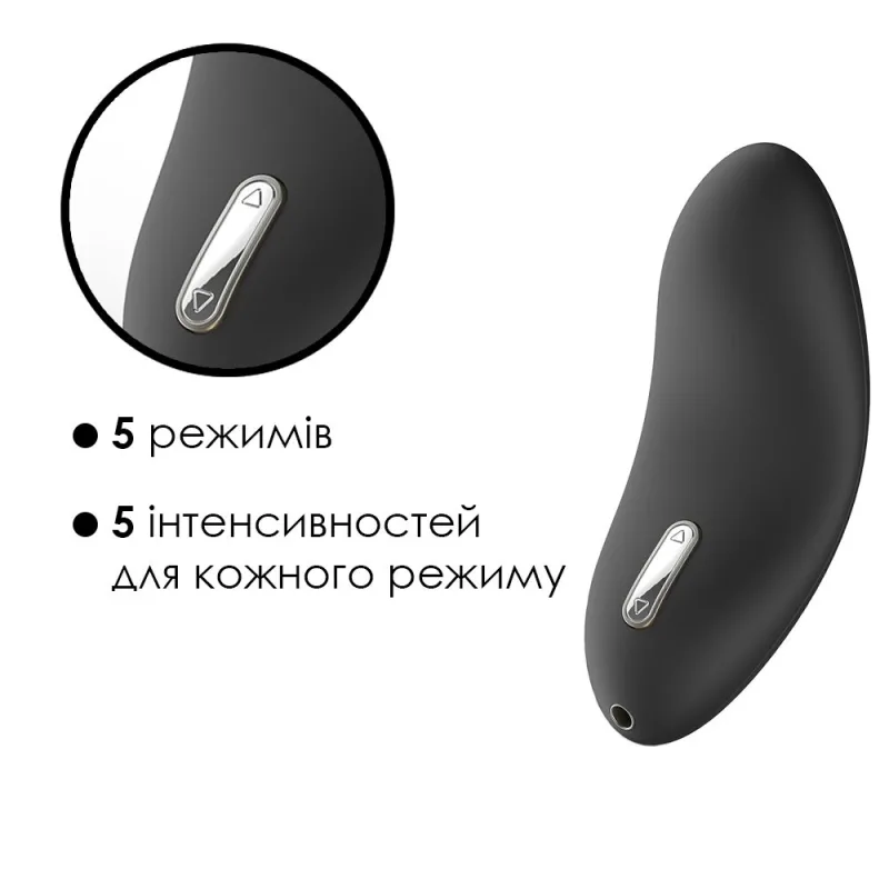 Кліторальний вібратор Svakom Echo Black