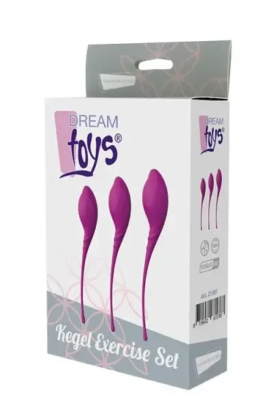 Кульки вагінальні PLEASURE BALLS & EGGS KEGEL EXERCISE SET