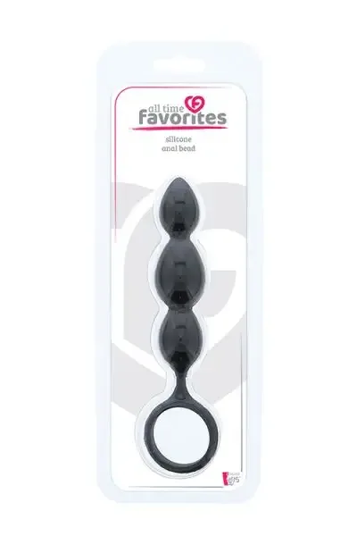 Анальний плаг ALL TIME FAVORITES SILICONE ANAL BEAD