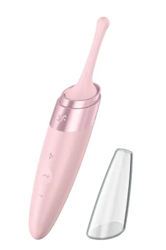 Вібратор для цілеспрямованої стимуляції Satisfyer Twirling Delight Rose