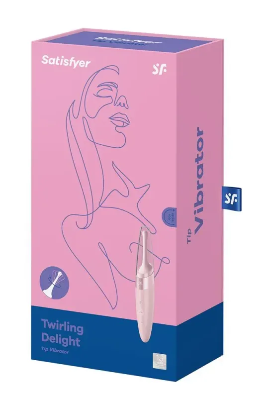 Вібратор для цілеспрямованої стимуляції Satisfyer Twirling Delight Rose