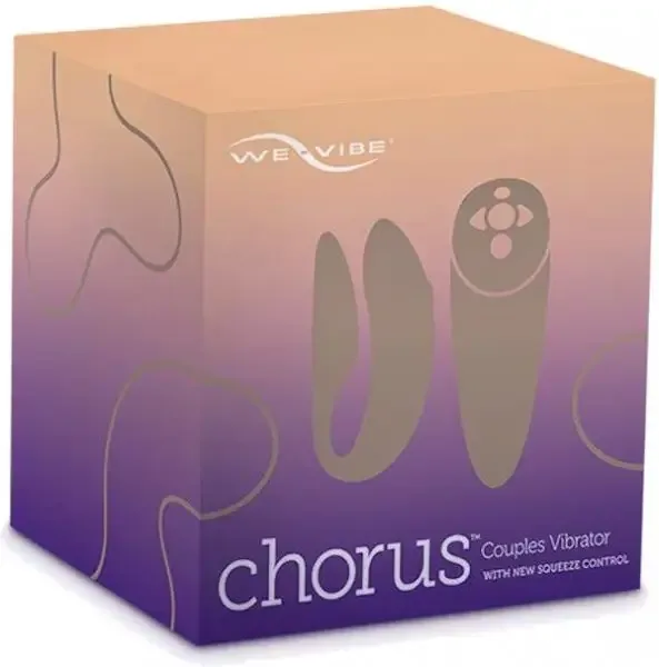 Вібромасажер для пар We-Vibe Chorus, Purple