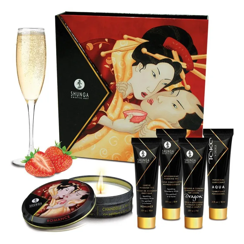 Подарунковий набір Shunga GEISHAS SECRETS - для шикарної ночі вдвох