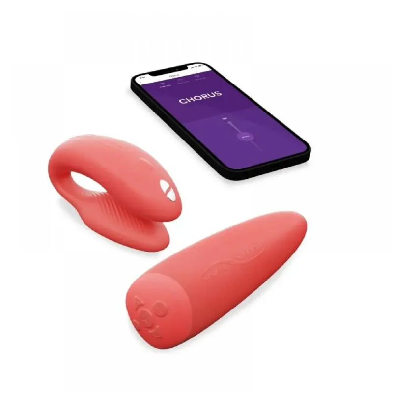 Вібратор для пар We-Vibe Chorus Cosmic Coral