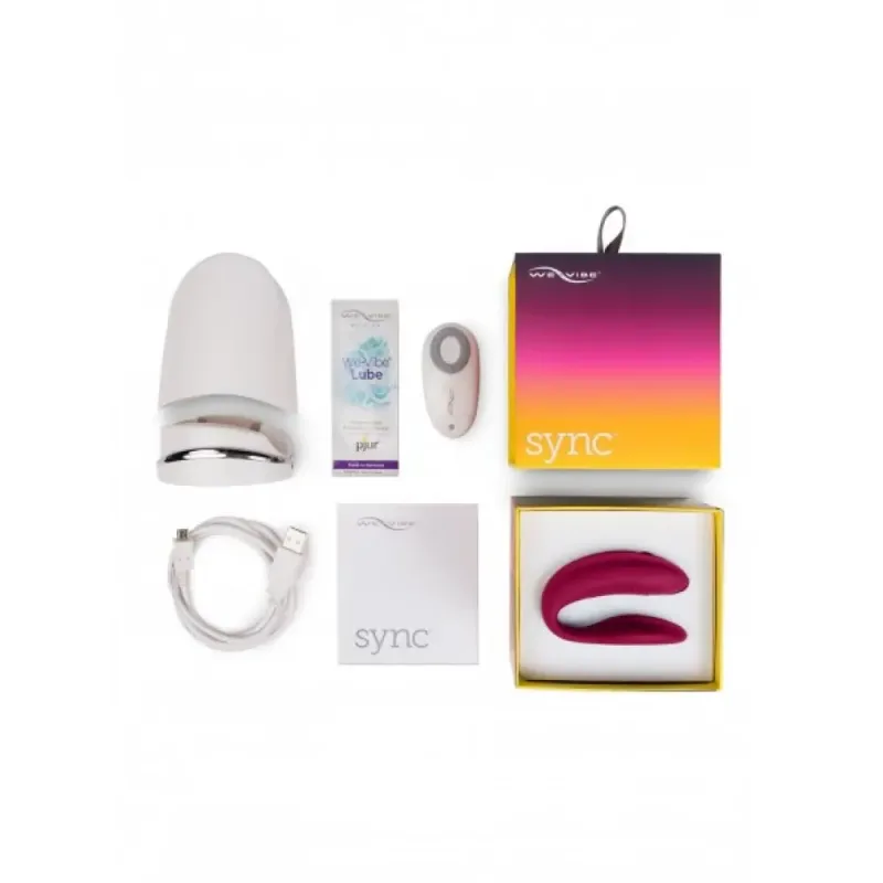 Інноваційний Смарт вібратор для пар We Vibe Sync NEW Fuchsia
