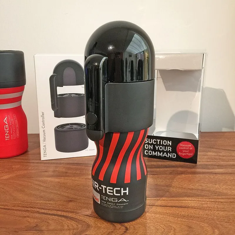 Вакуумна насадка Tenga Vacuum Controller з мастурбатором,єдина смоктальна