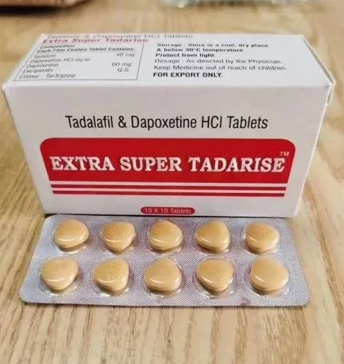 Extra Super Tadarise (Тадалафил 40+Дапоксетин 60)