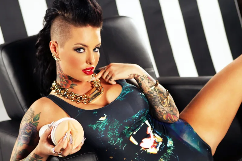 Мастурбатор Fleshlight Girls: Christy Mack - Attack, зі зліпка піхви, дуже ніжний