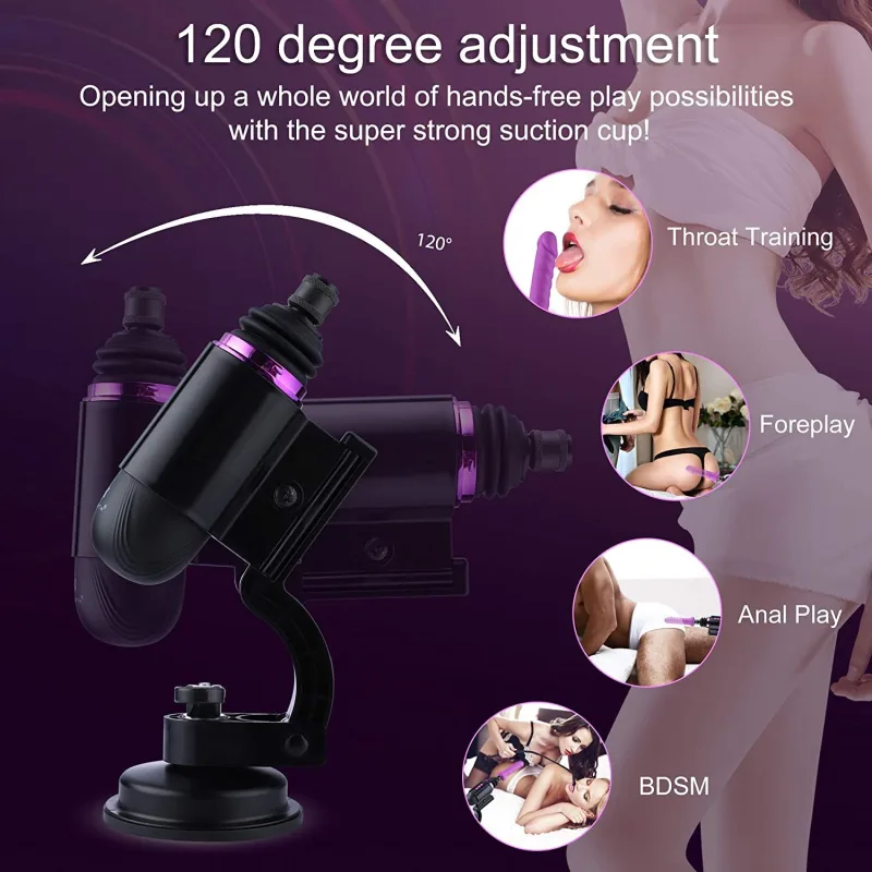 Міні секс-машина Hismith Mini Capsule Sex-Machine with Strong Suction APP, дуже потужна, акумуляторна, пульт ДК