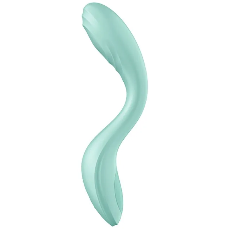 Вібратор з перлинною стимуляцією точки G Satisfyer Rrrolling Pleasure Mint