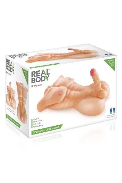 Торс чоловіка Real Body — My Man, пеніс і анус