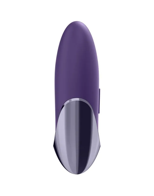Потужний вібратор Satisfyer Lay-On - Purple Pleasure,15 режимів роботи