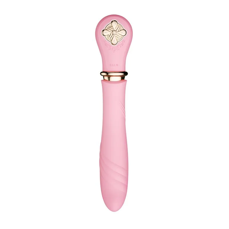Пульсатор с подогревом Zalo Sweet Magic - Desire Fairy Pink, турбо режим