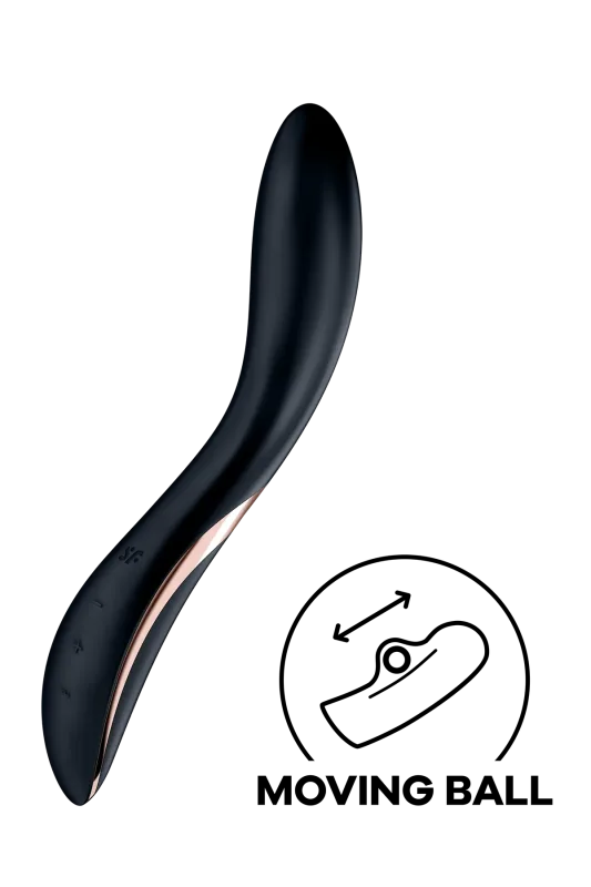 Інноваційний вібратор для точки SATISFYER RRROLLING EXPLOSION BLACK