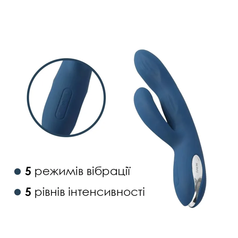 Вібратор-кролик Svakom Aylin, пульсивна ділянка для точки G