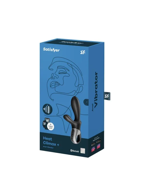 Універсальний смарт-вібратор із підігрівом Satisfyer Heat Climax+