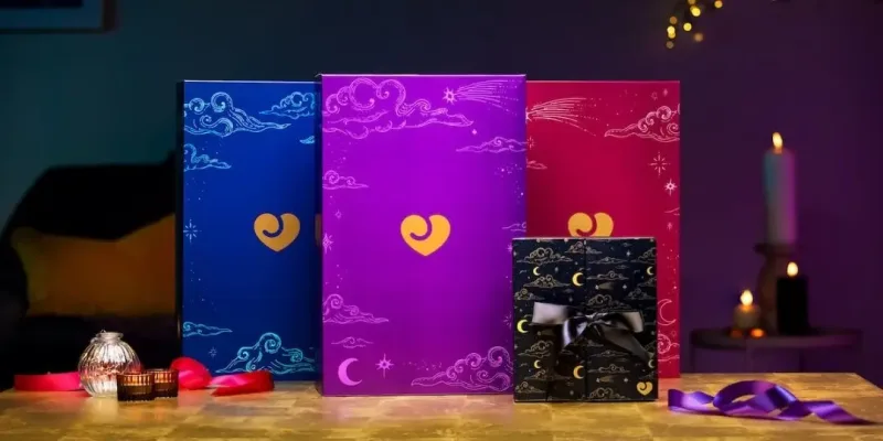 Адвент календар (24 предмети) Lovehoney Couple's Advent Calendar 2023 Фіолетовий