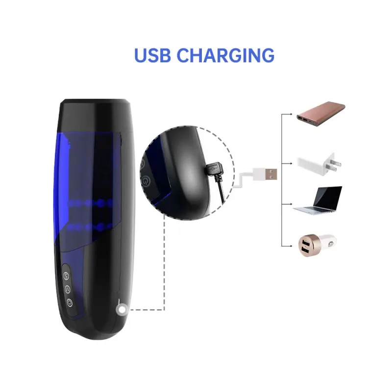Інтерактивний смарт-мастурбатор Magic Motion Xone, імітація фрикцій, 10 режимів, турбо-кнопка