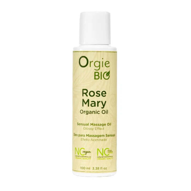 Масажна олія Orgie – Bio Rosemary Organic Oil (100 мл), органічна, веганська формула