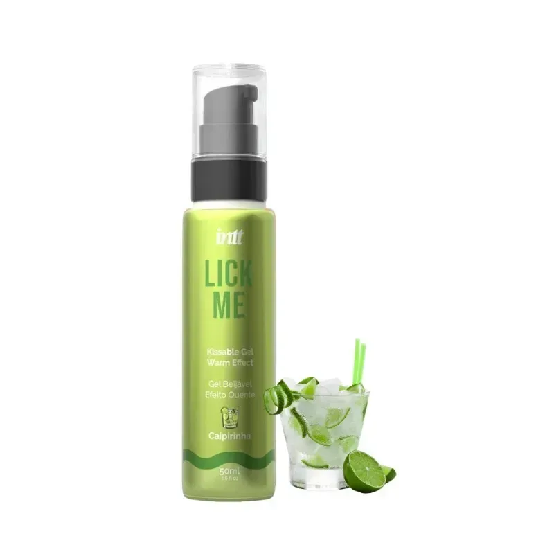 Оральний гель зі смаком кайпіріньї Intt Lick Me Caipirinha зі зігріваючим ефектом, 50 мл