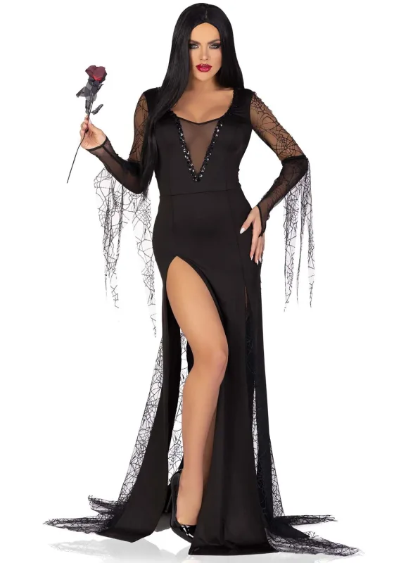 Костюм Мортіші Аддамс Leg Avenue Sexy Spooky Morticia S/M/XL/XXL/3XL/4XL