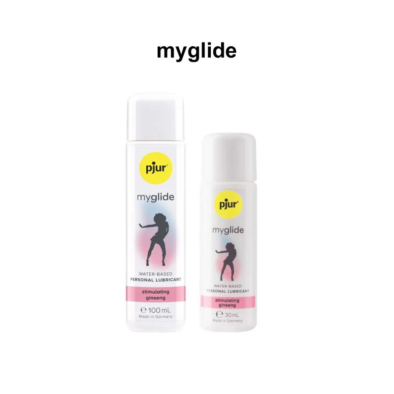 Збуджувальний лубрикант на водній основі pjur myglide 30 мл, із женьшенем, тепло+поколювання