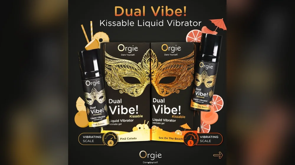Рідкі вібратори: гелі з ефектом вібрації Orgie Dual Vibe